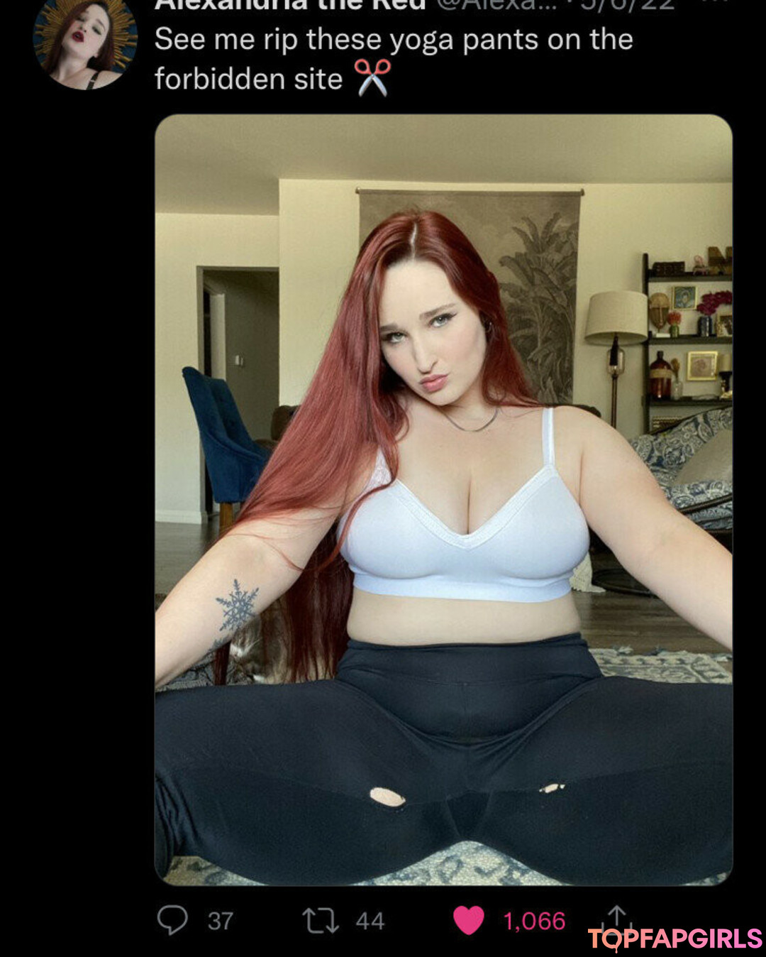 Nagie wyciekłe zdjęcie OnlyFans od Alexandria The Red #1397