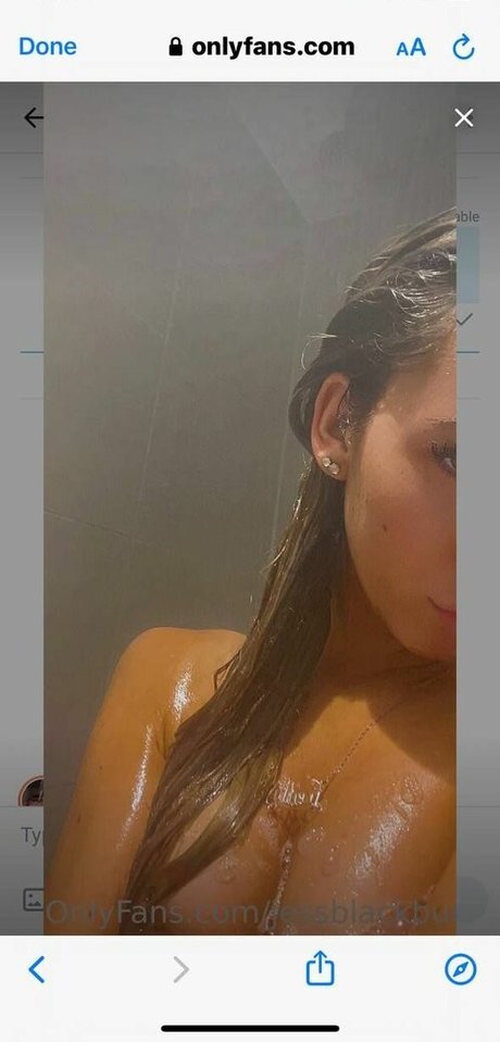 Nagie wyciekłe zdjęcie OnlyFans od Jess Blackburn